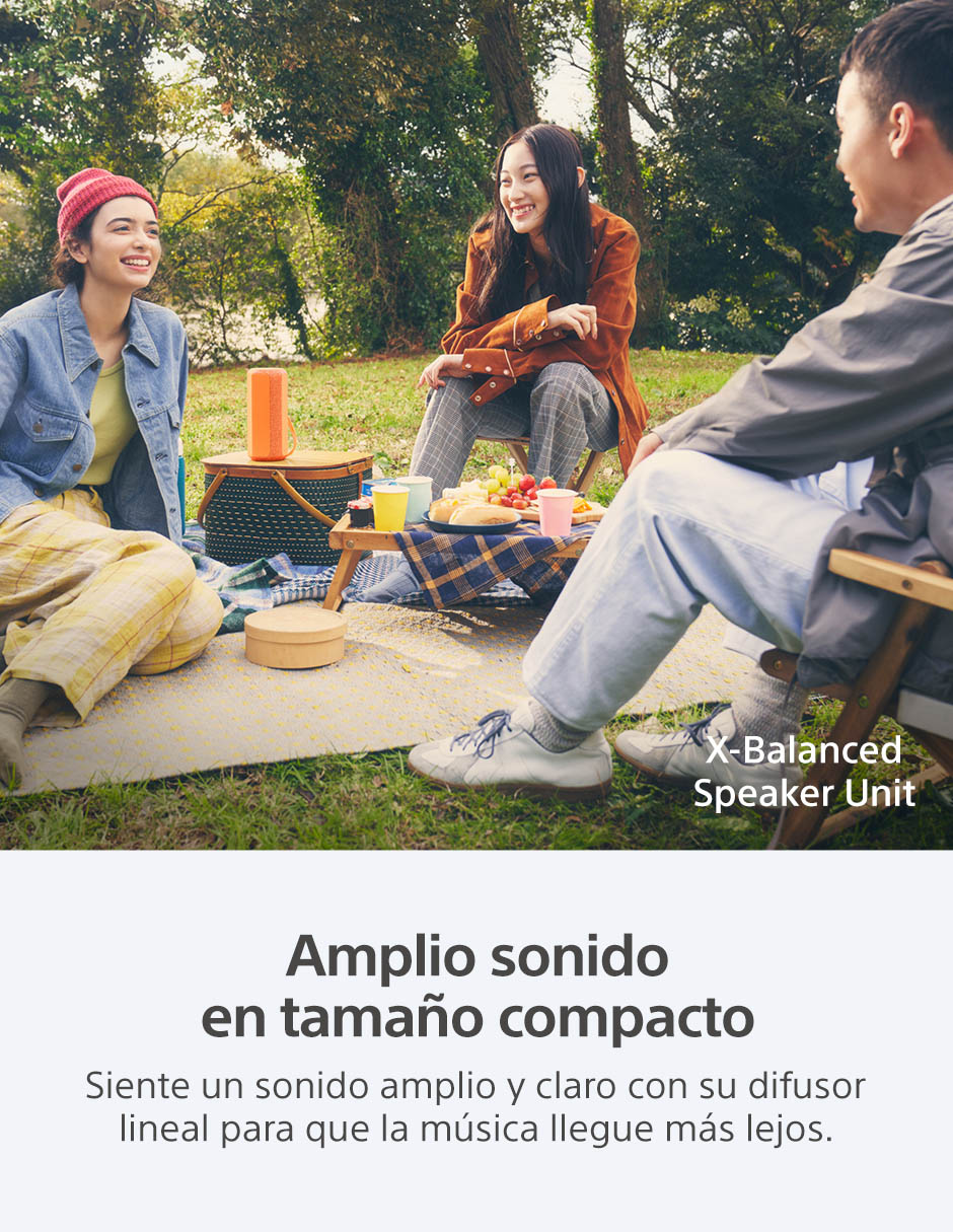 SONY SRS-XE200 BLUETOOTH, NARANJA