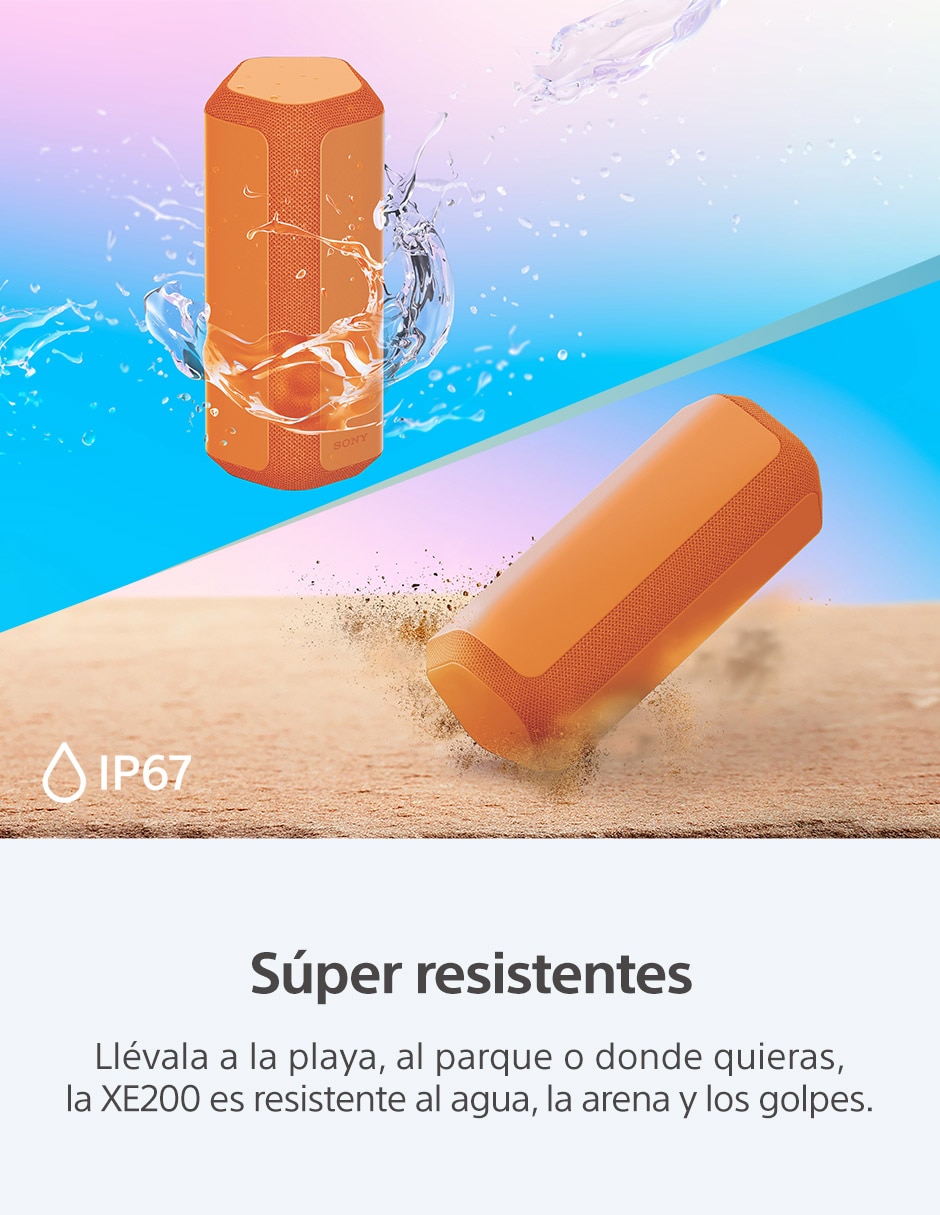 SONY SRS-XE200 BLUETOOTH, NARANJA