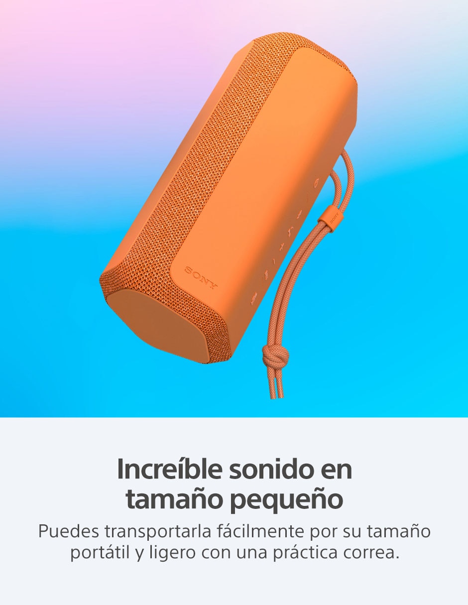 SONY SRS-XE200 BLUETOOTH, NARANJA