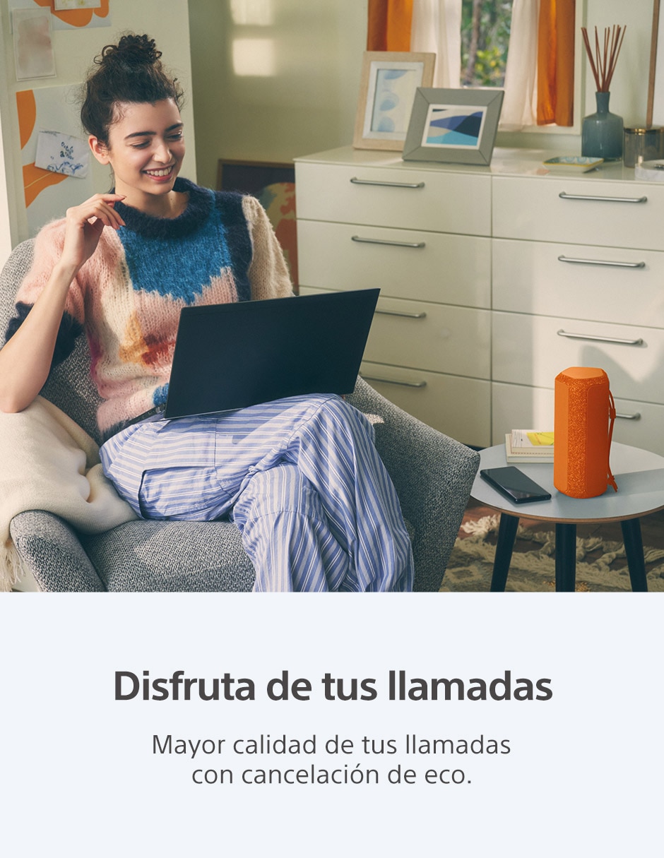 SONY SRS-XE200 BLUETOOTH, NARANJA