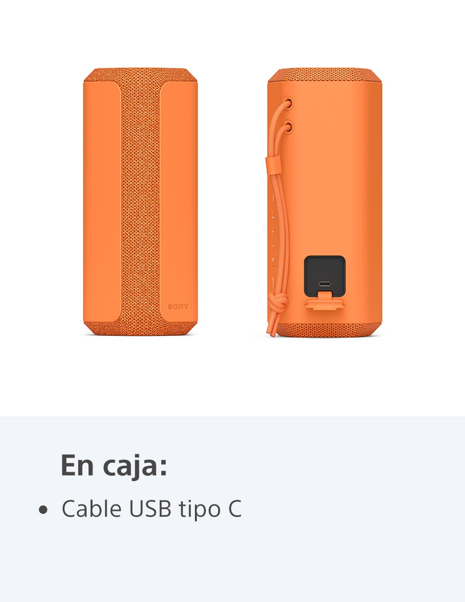 SONY SRS-XE200 BLUETOOTH, NARANJA