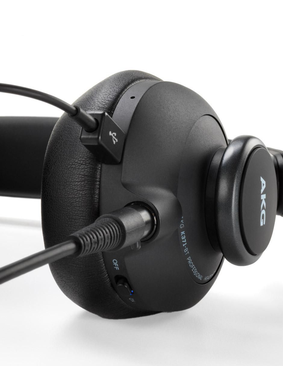Audífonos Over-Ear K371Bt alámbricos e inalámbricos 4
