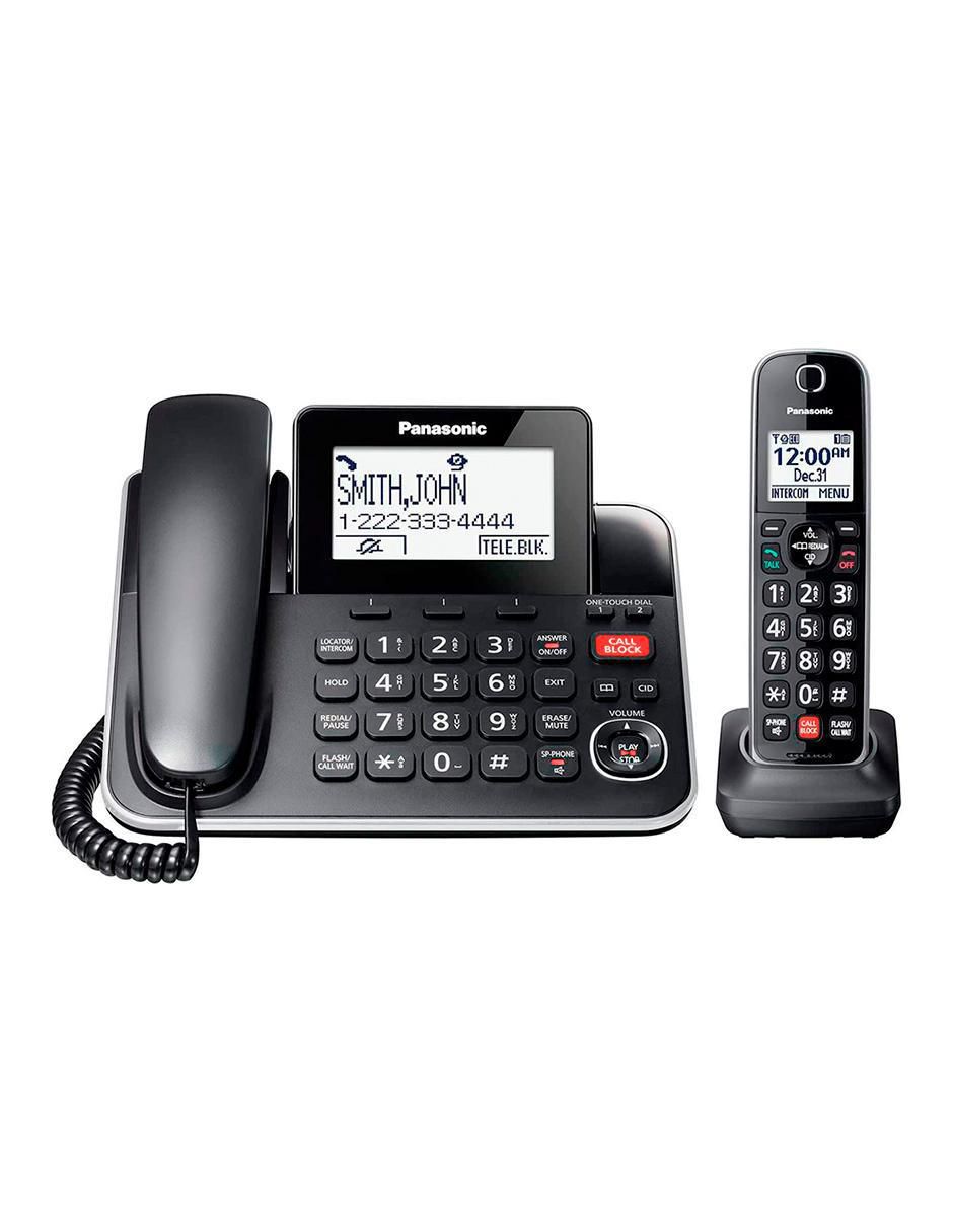Teléfono KX-TGF870B 2 auriculares