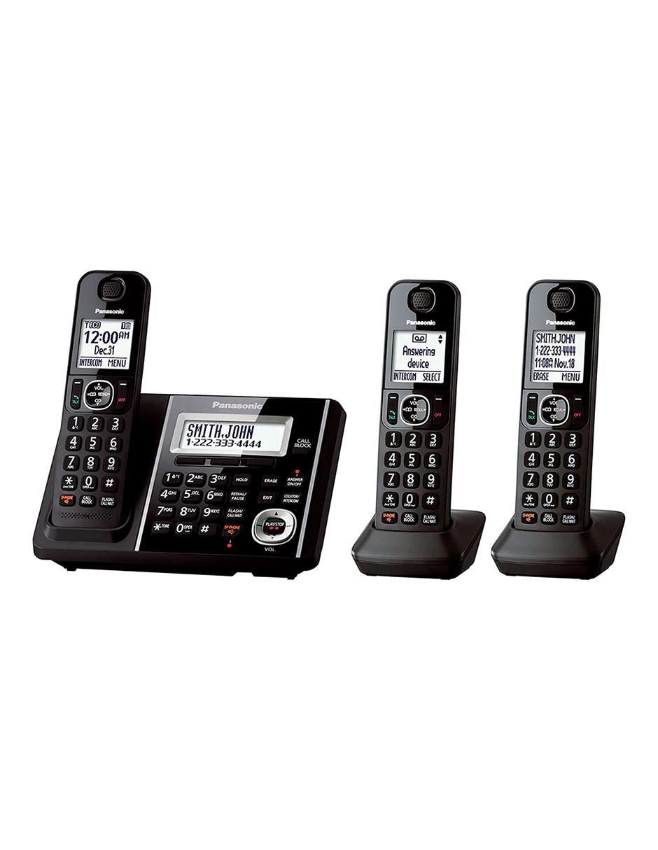 Teléfono KX-TGF343C 3 auriculares 2
