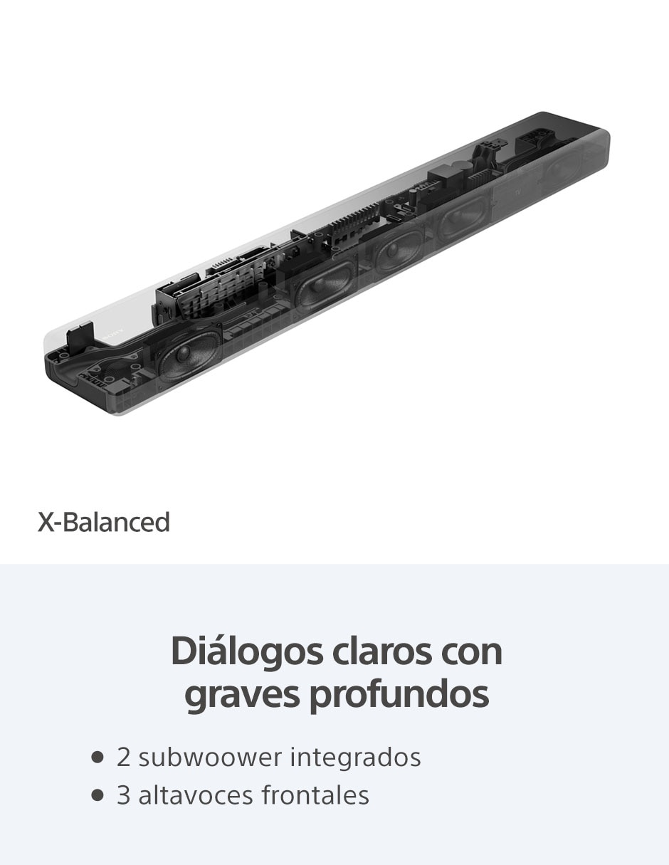 Barra de sonido Ht-A3000 5