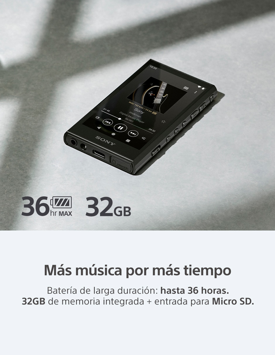 Reproductor portátil NW-A306 4