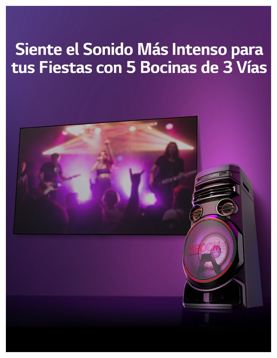 Bafle de piso xboom rnc7 6