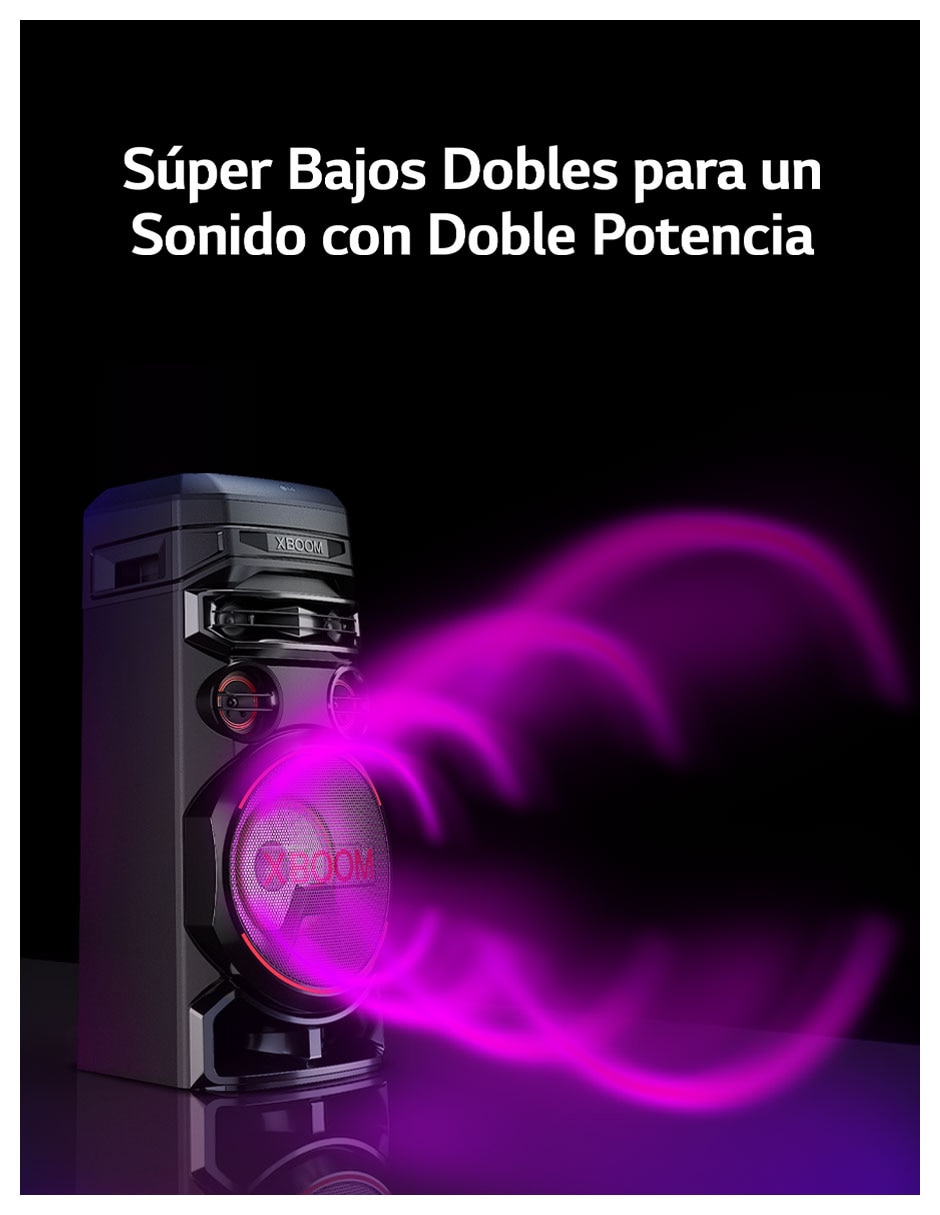 Bafle de piso xboom rnc7 7