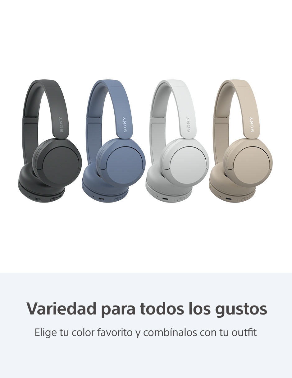 AUDÍFONOS ON-EAR SONY WH-CH520, BEIGE