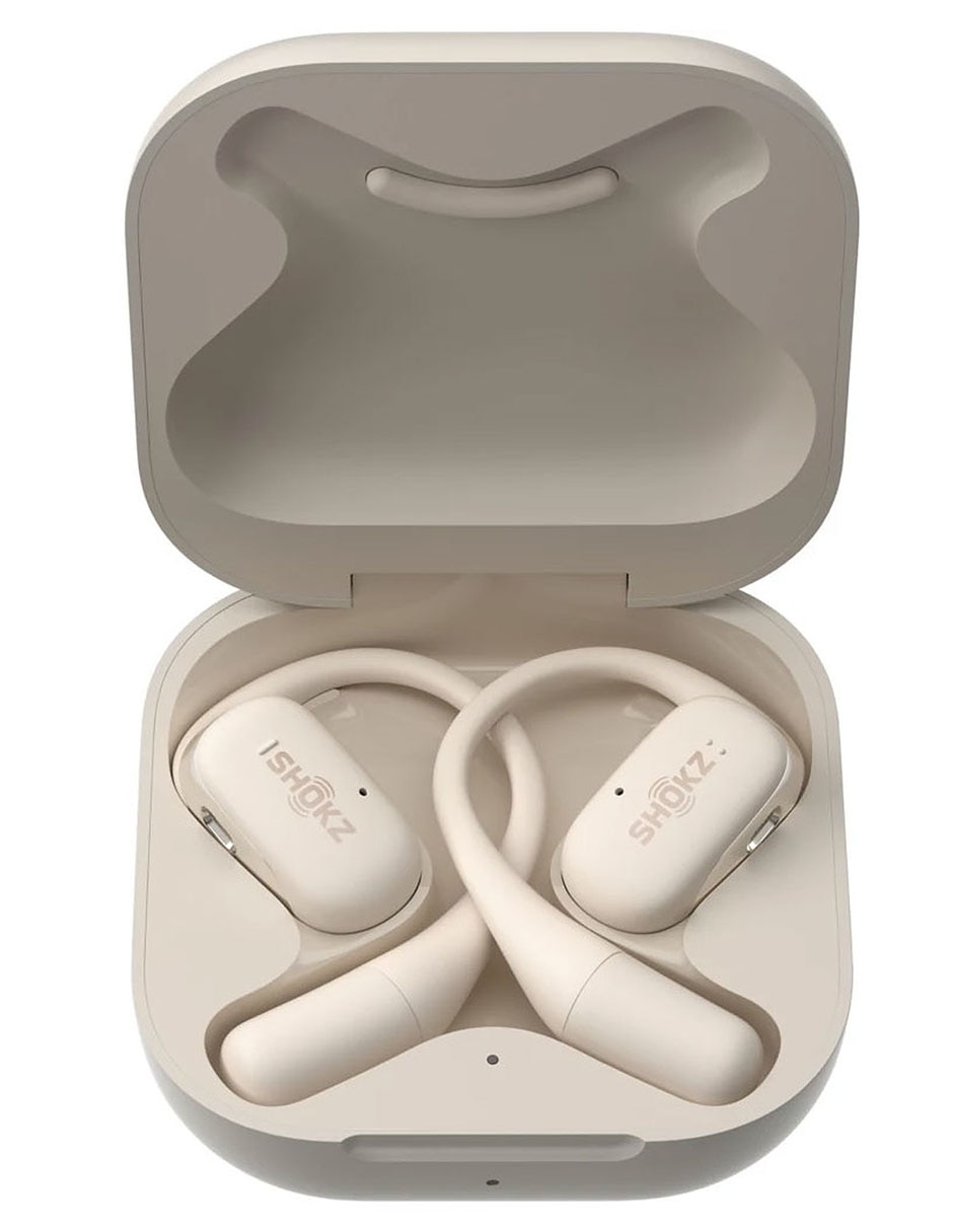 AUDÍFONO TRUE WIRELESS SHOKZ OP, BEIGE