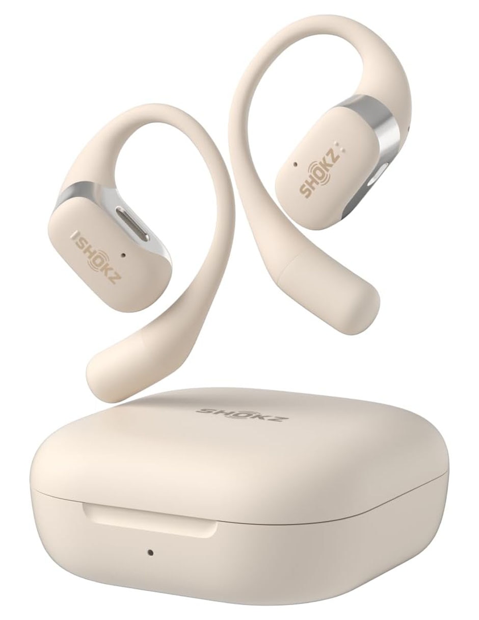 AUDÍFONO TRUE WIRELESS SHOKZ OP, BEIGE