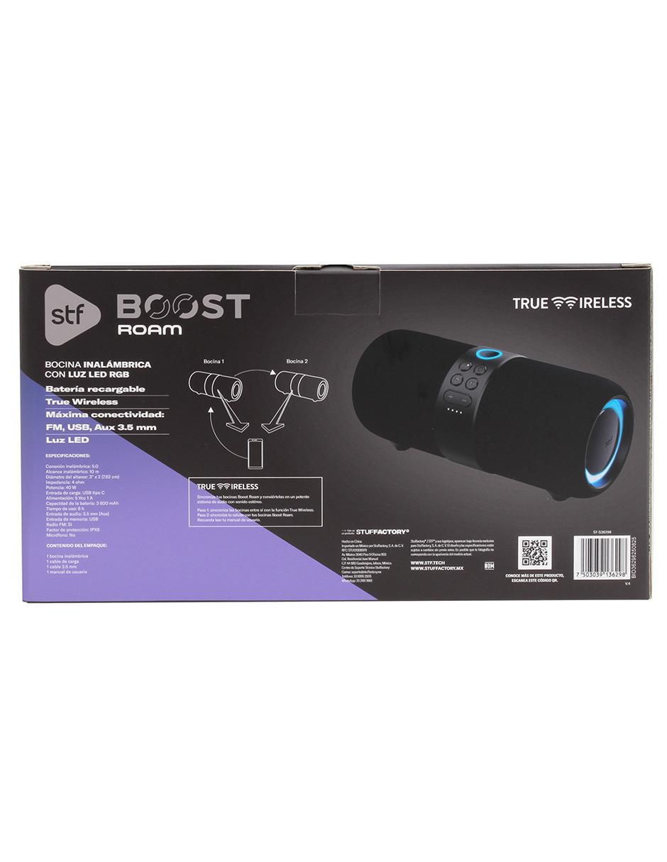 Bocina portátil Boost Roam bluetooth 9
