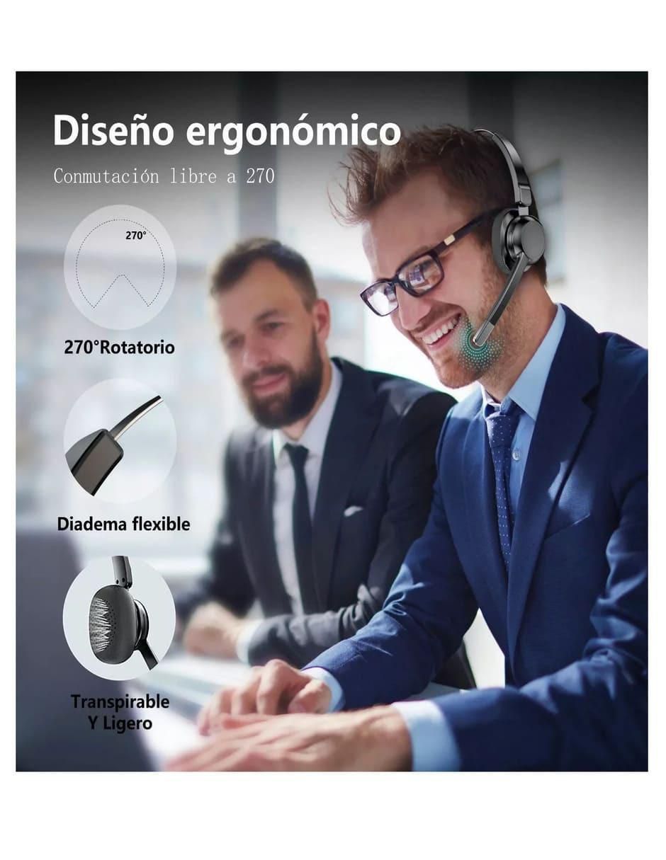 Audífonos On-Ear inalámbricos con cancelación de ruido 2