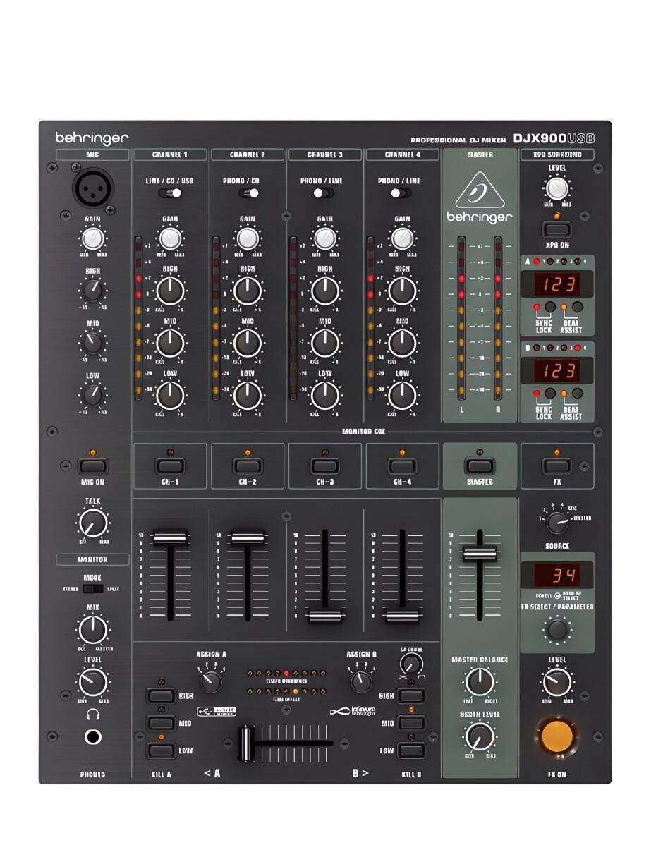 Mezcladora Pro Mixer DJX900USB Mezcladora Pro Mixer DJX900USB