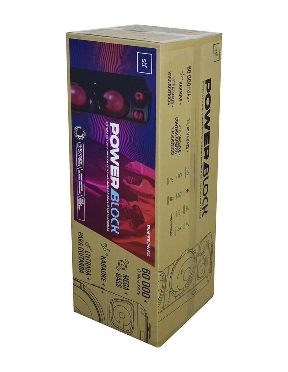 Bocina Power Block 12 pulgadas bluetooth 4