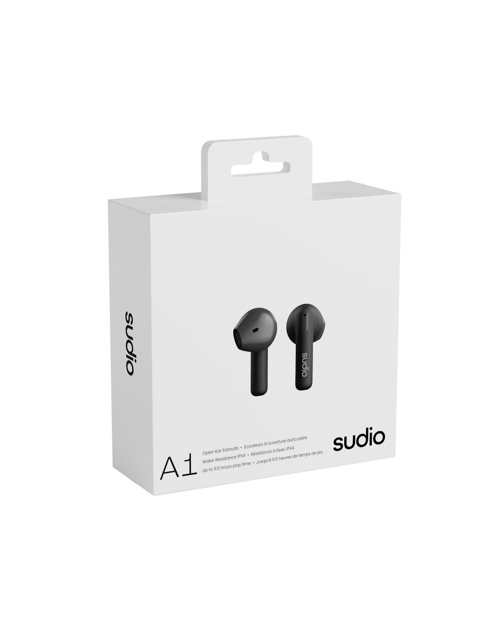AUDÍFONO TRUE WIRELESS SUDIO A1, NEGRO