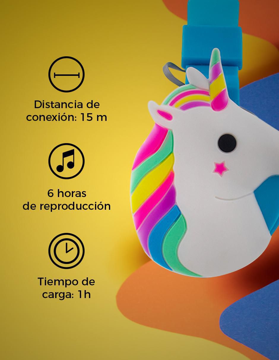 Audífonos Over-Ear Diadema Unicornio alámbricos e inalámbricos 5