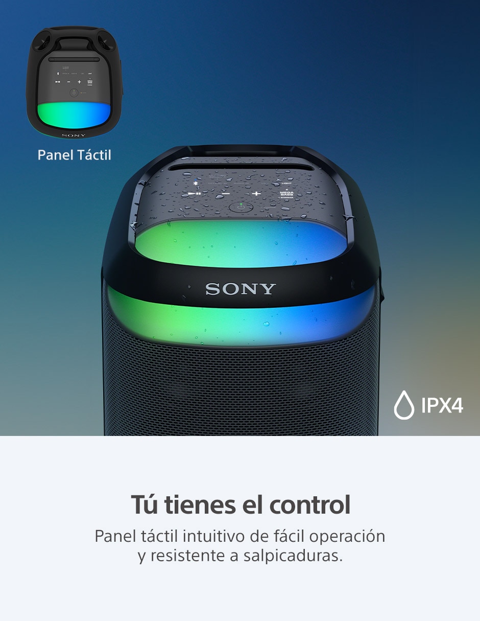 Bocina recargable SRS-XV800 bluetooth 10