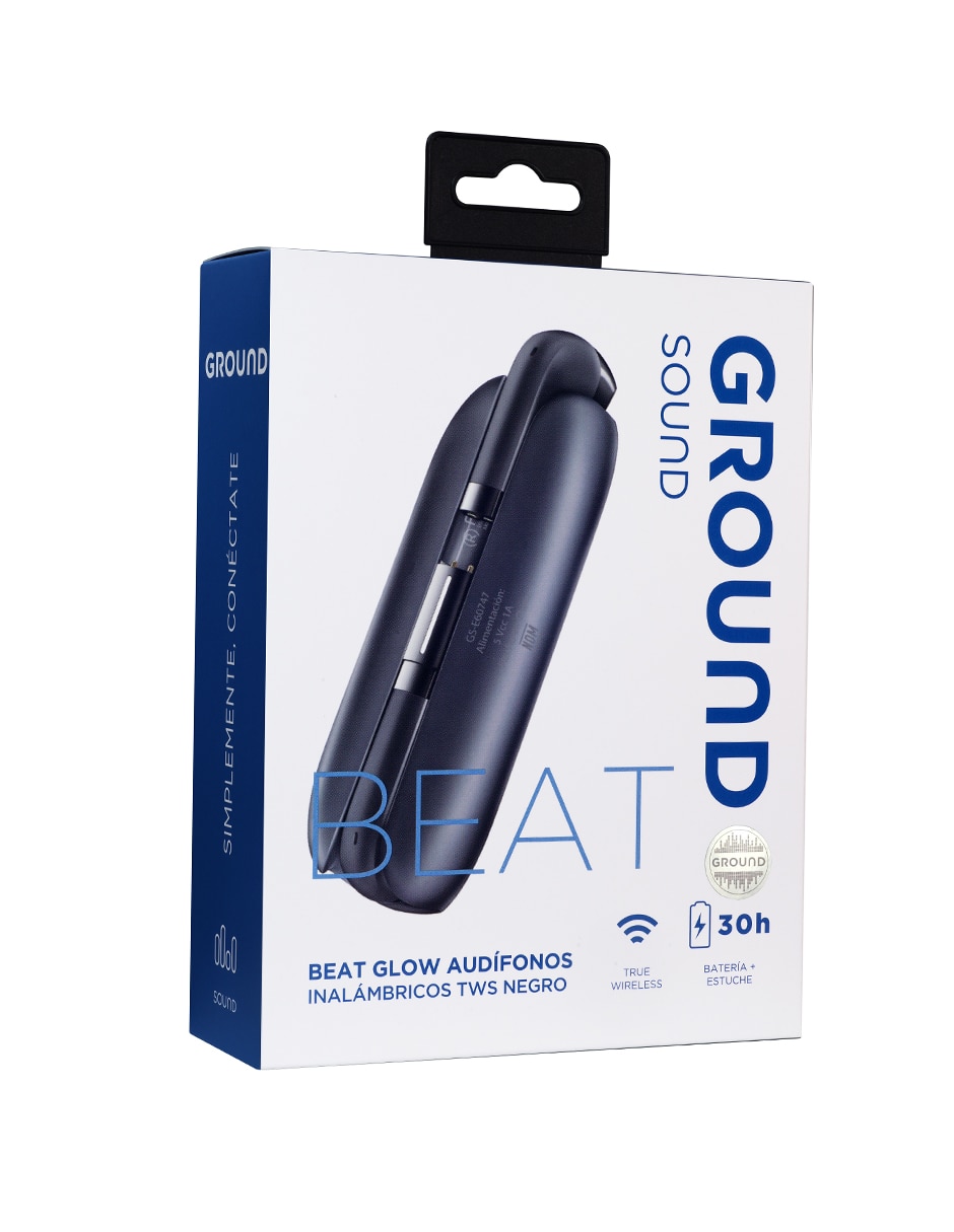 Audífonos True Wireless Ground Sound Beat Glow inalámbricos con cancelación de ruido