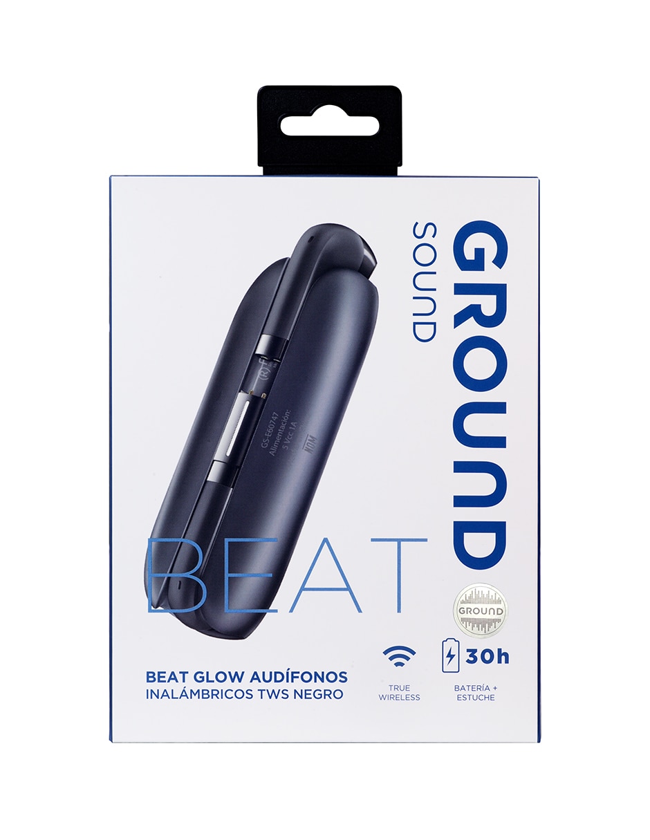 Audífonos True Wireless Ground Sound Beat Glow inalámbricos con cancelación de ruido