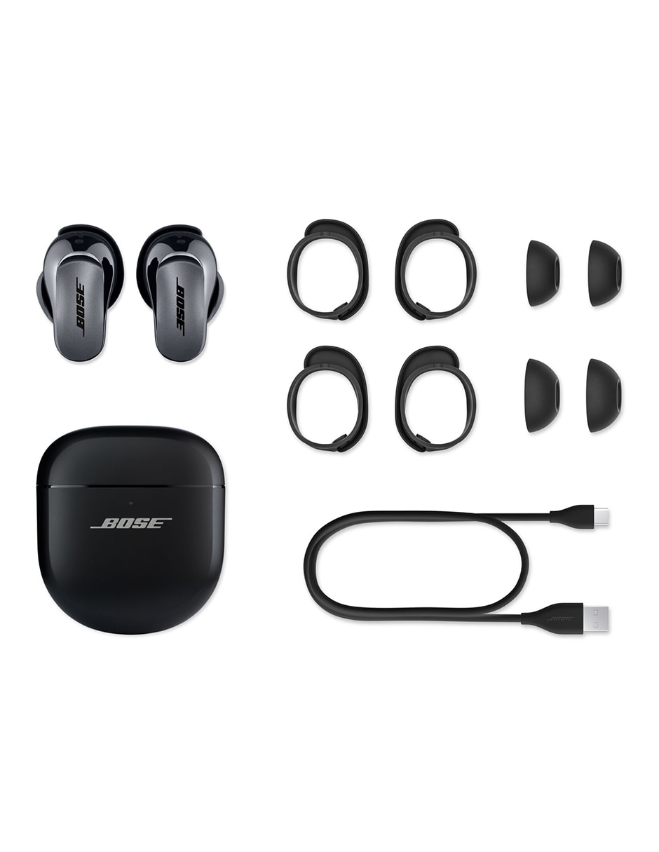 AUDÍFONOS TRUE WIRELESS BOSE QC, NEGROE