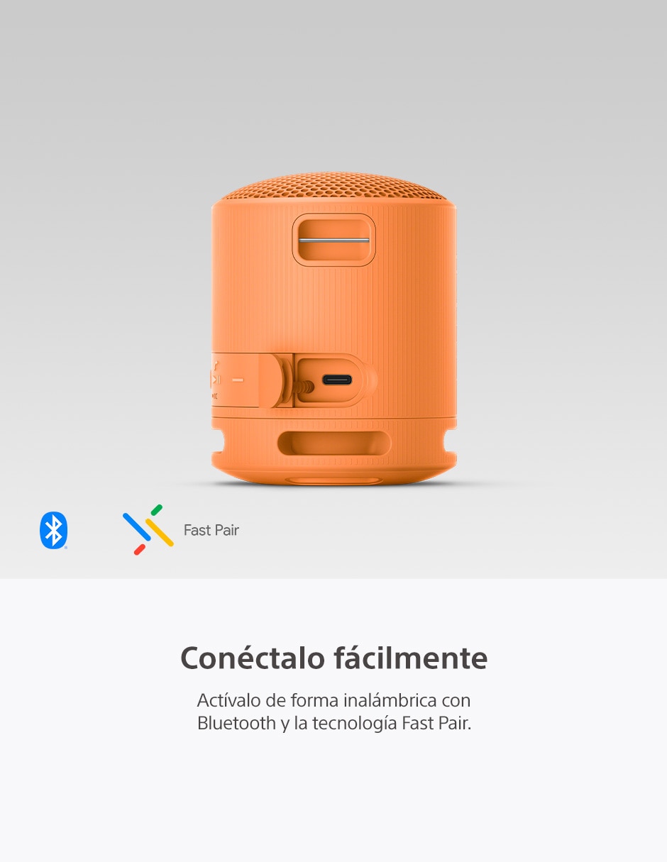 SONY SRS-XB100/B, NARANJA