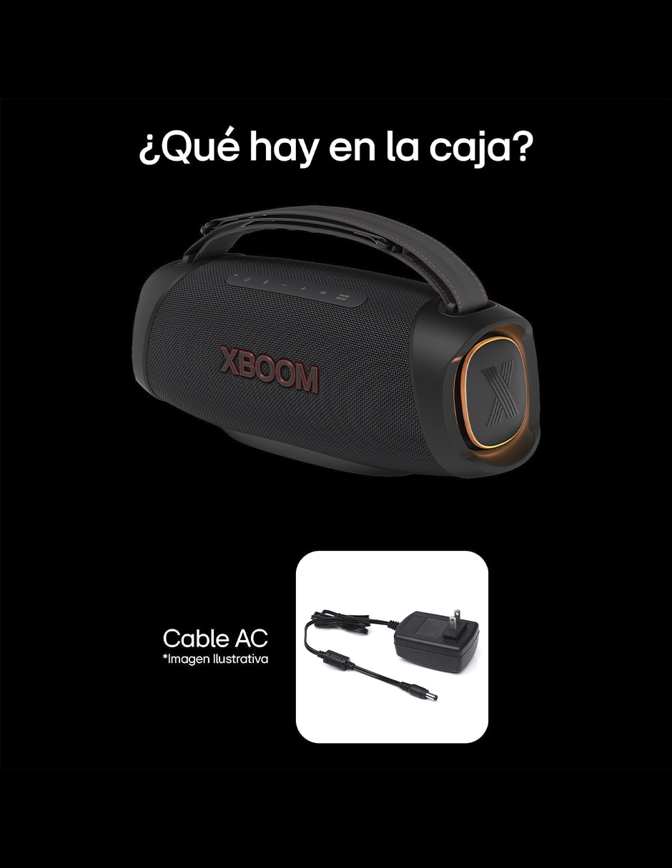 Bocina portátil XBOOM Go XG8 inalámbrica 10