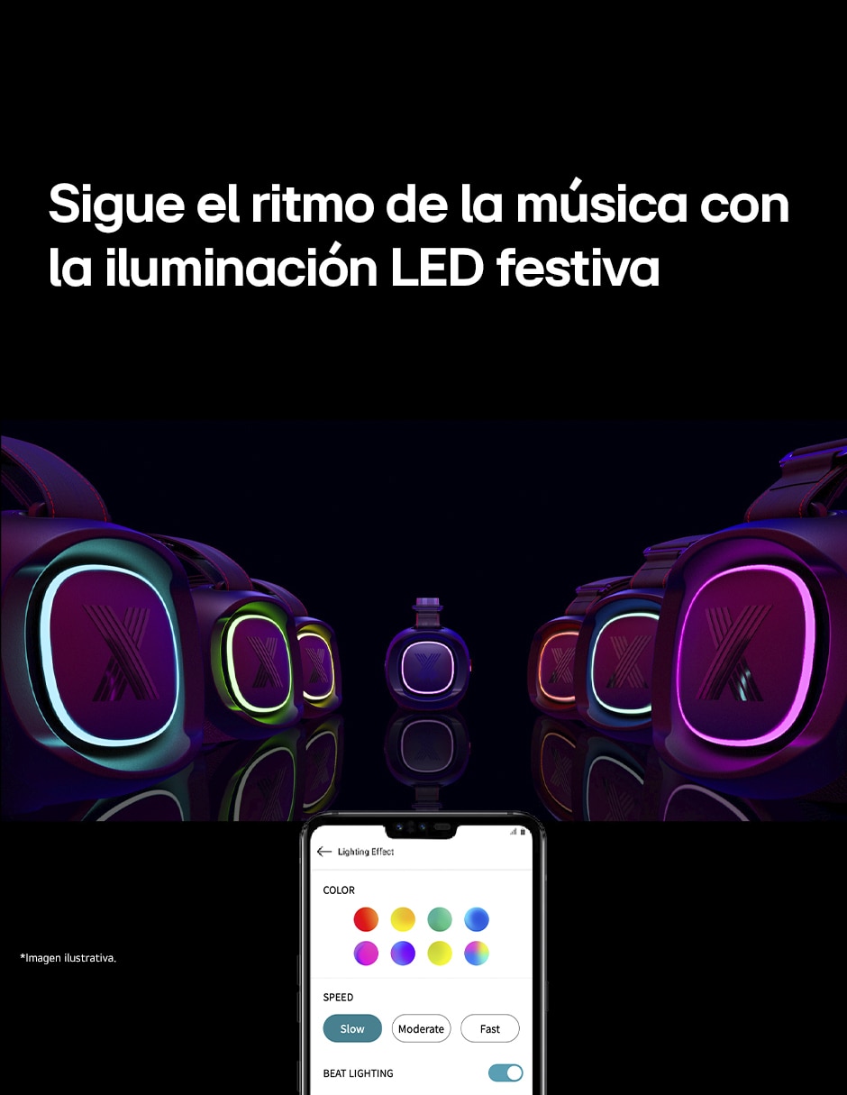 Bocina portátil XBOOM Go XG8 inalámbrica 8