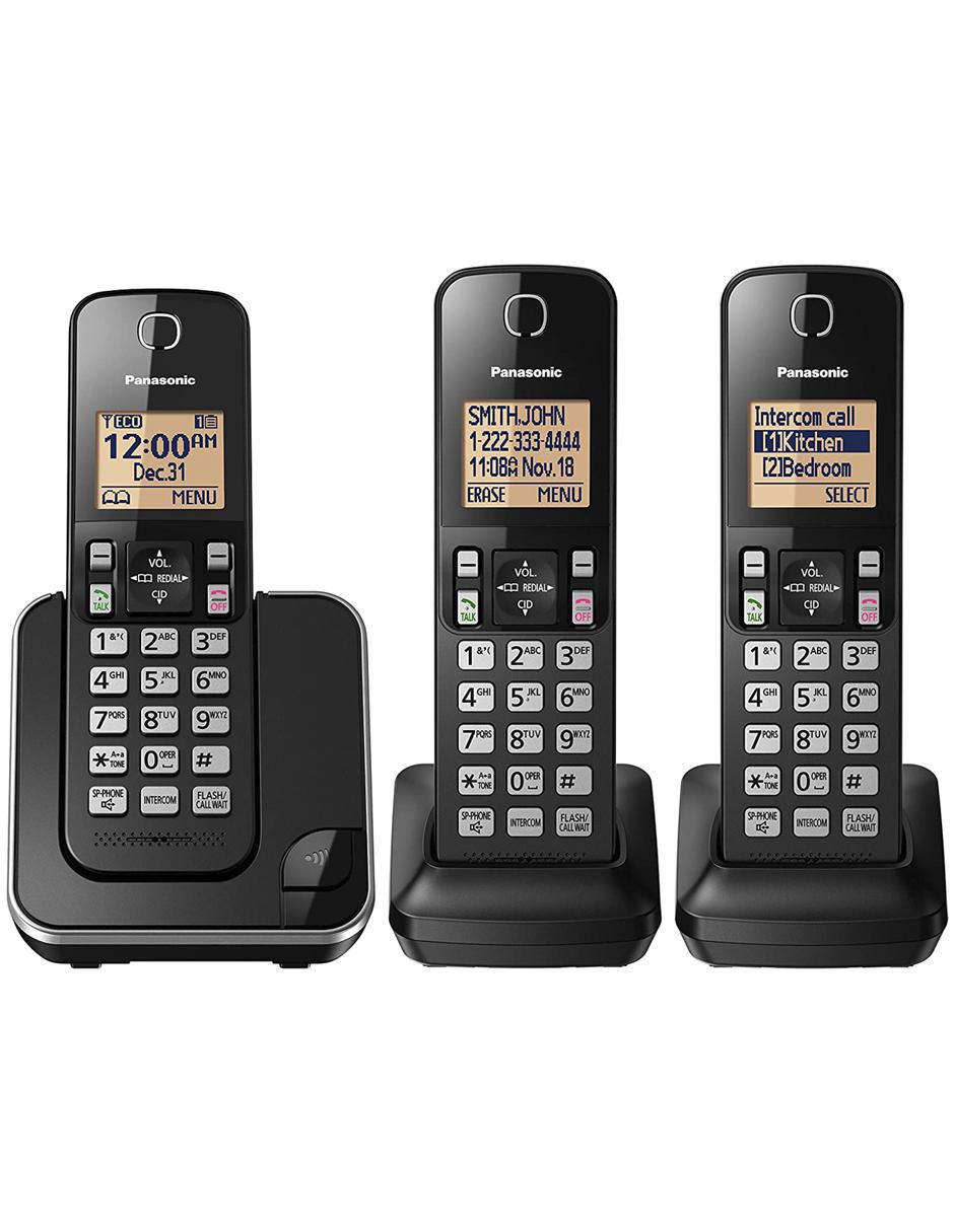 Set de teléfonos KX-TGC383C 3 auriculares Set de teléfonos KX-TGC383C 3 auriculares