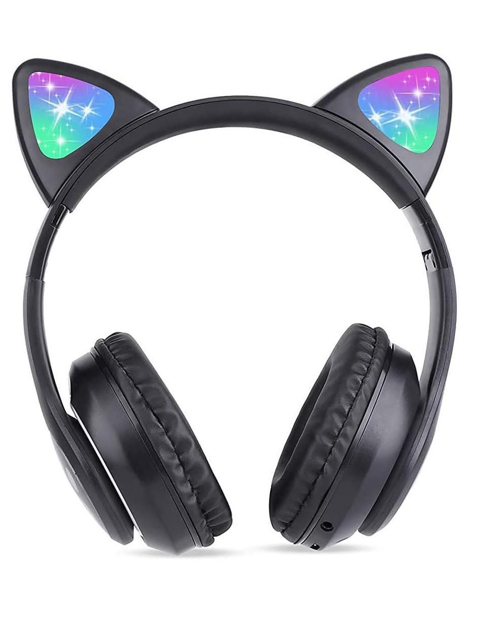 Audífonos Over-Ear Gato Huellas inalámbricos 2