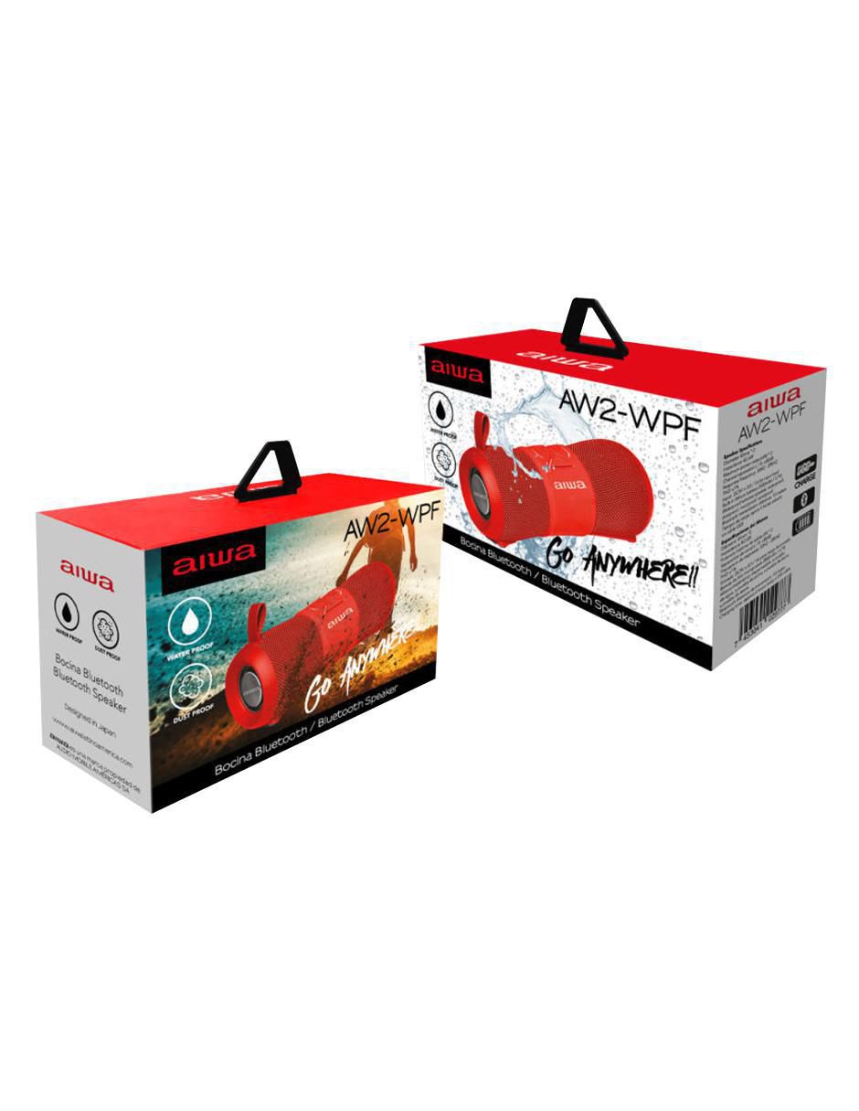 Bocina portátil AW2WPFR bluetooth 3