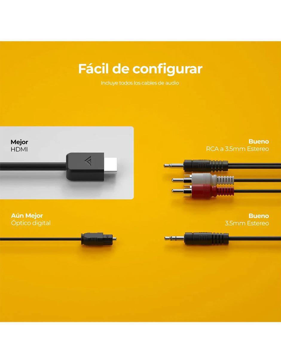 Barra de sonido V21-H8R con subwoofer 11