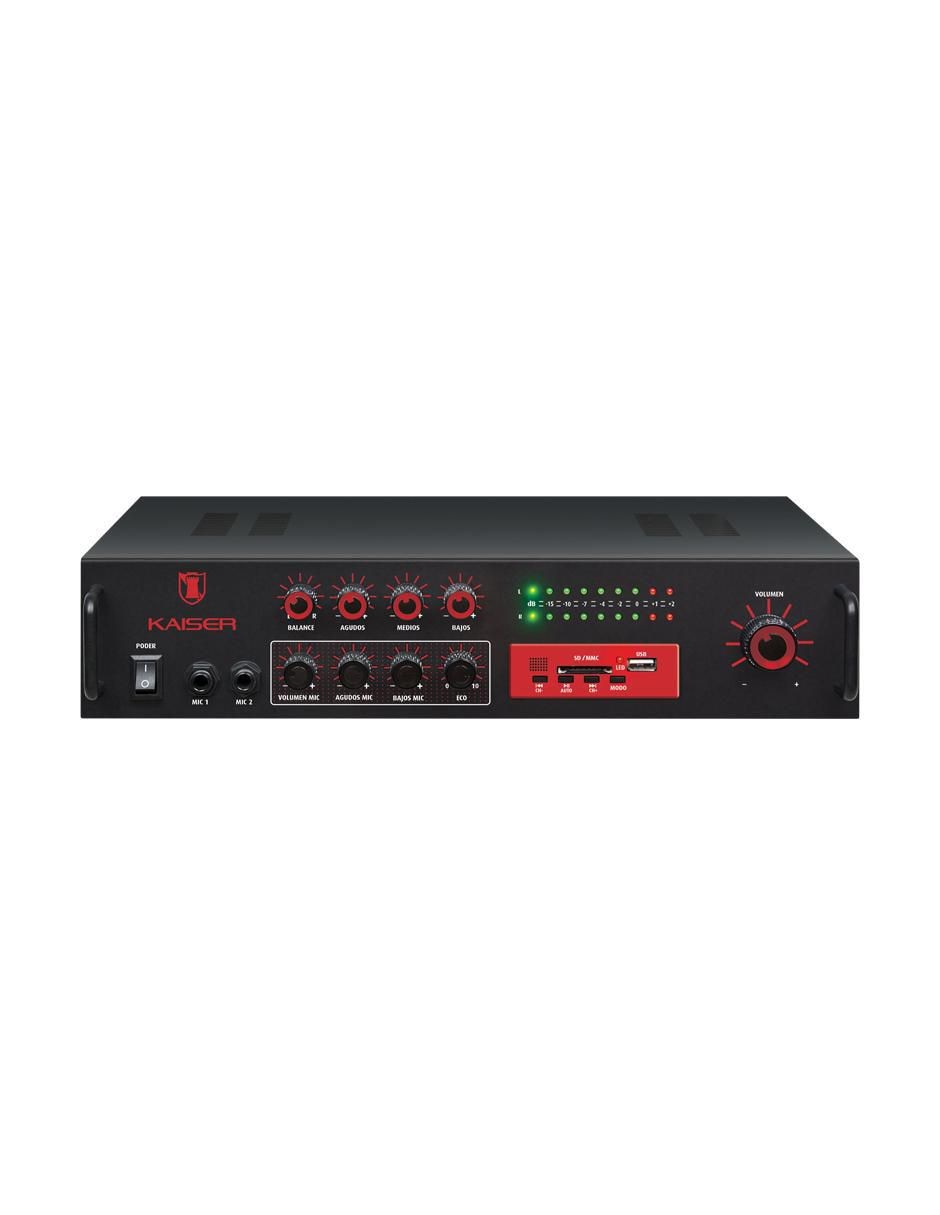 Amplificador MIX-2301DUSB de 100 V - 120 V