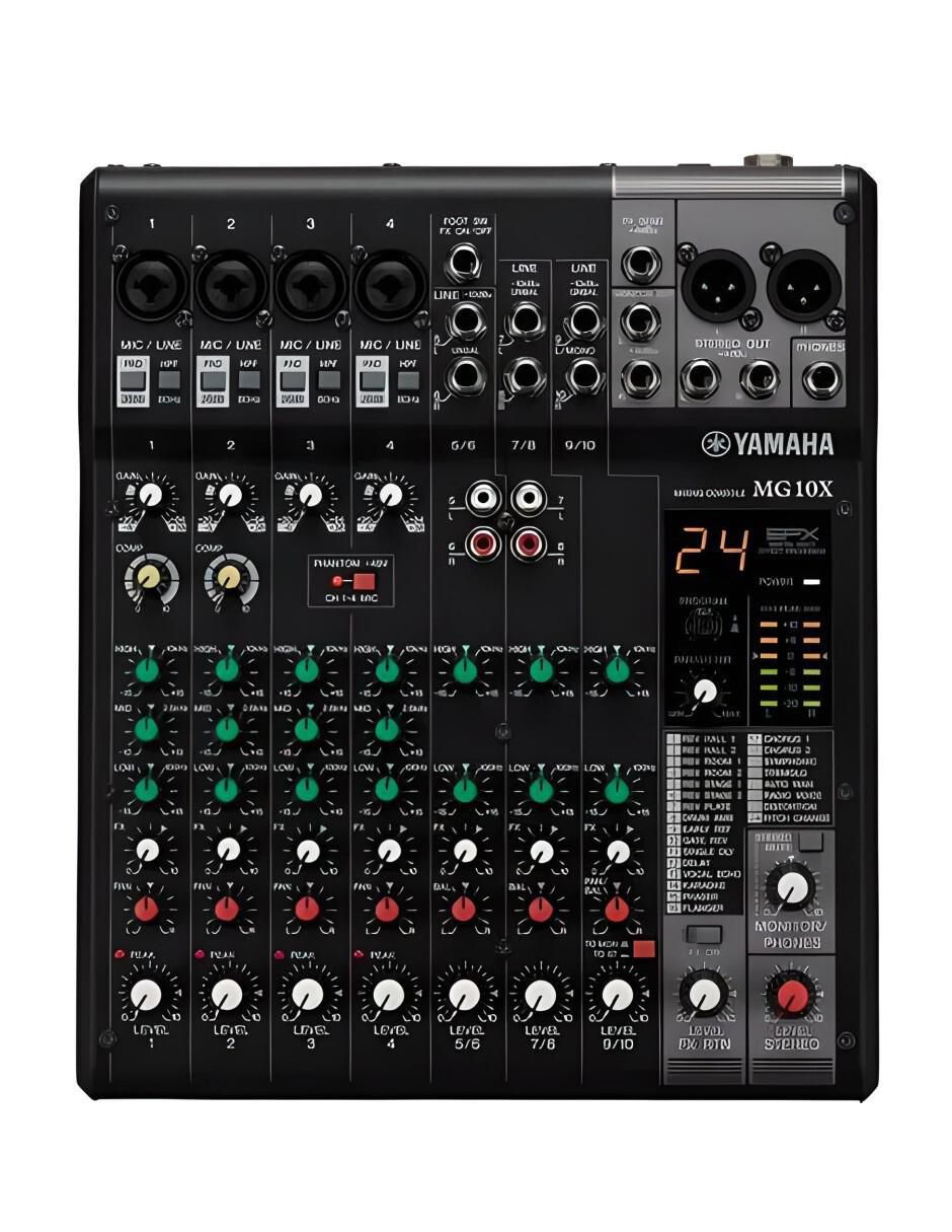 Mezcladora DJ MG10XCV 1