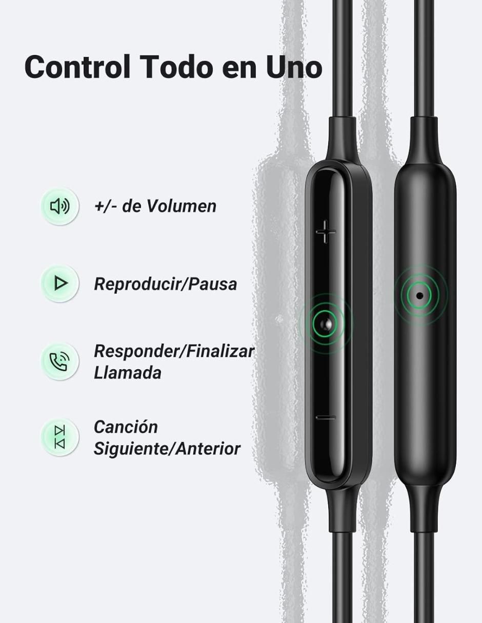 Audífonos In-Ear alámbricos con cancelación de ruido 3
