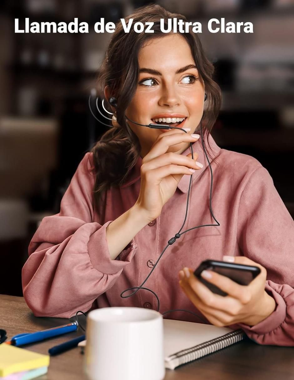 Audífonos In-Ear alámbricos con cancelación de ruido 5