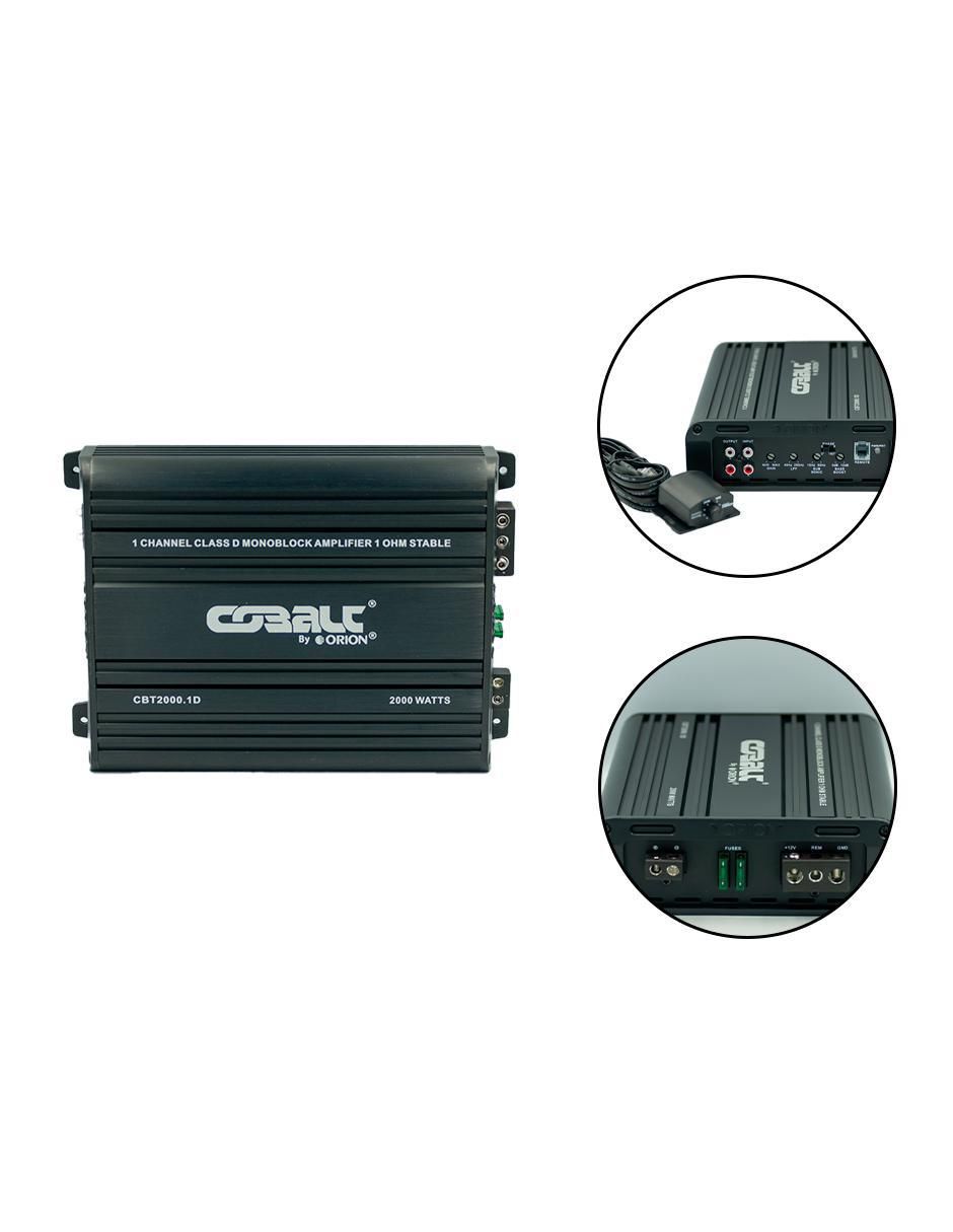 Amplificador Cobalt 2000.1 de 10 V 2