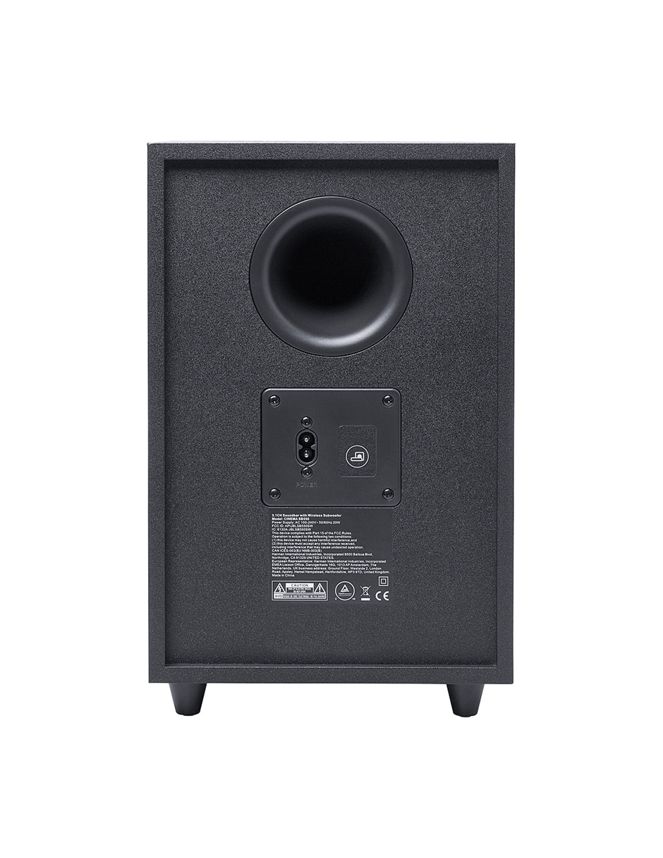 Barra de sonido Cinema Sb550 con subwoofer 6