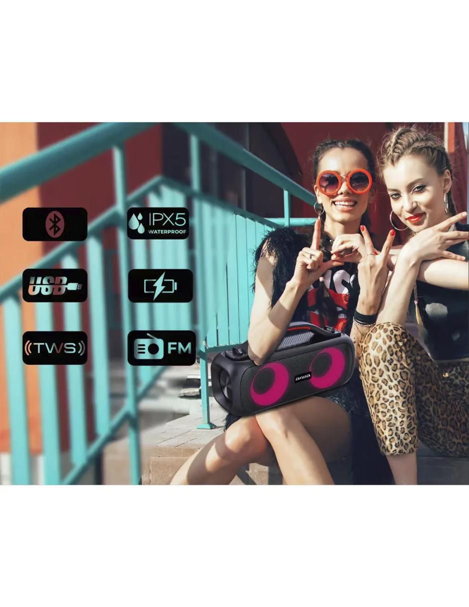 Bocina portátil AWS200BT bluetooth 4