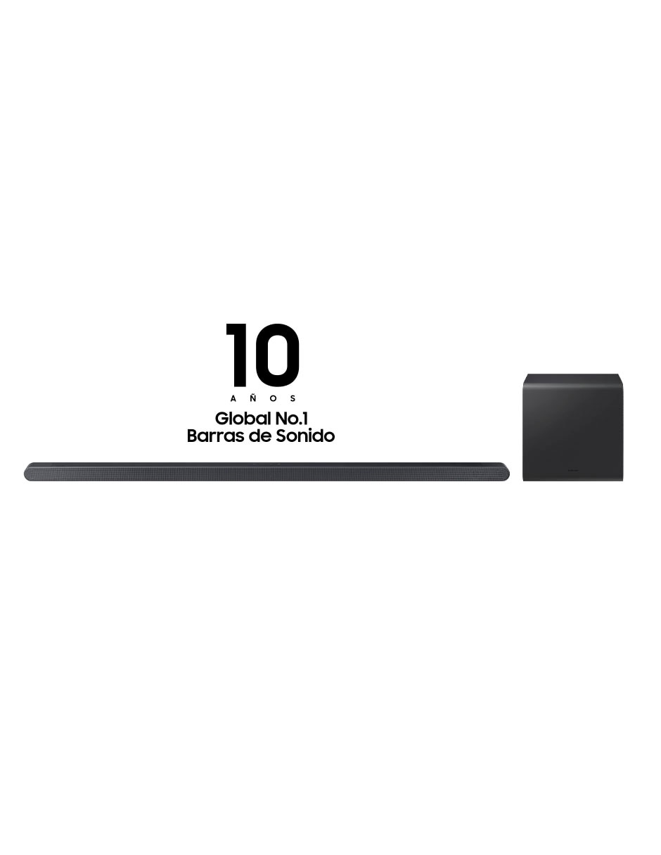 Barra de sonido Hw-S800D/Zx con subwoofer 7