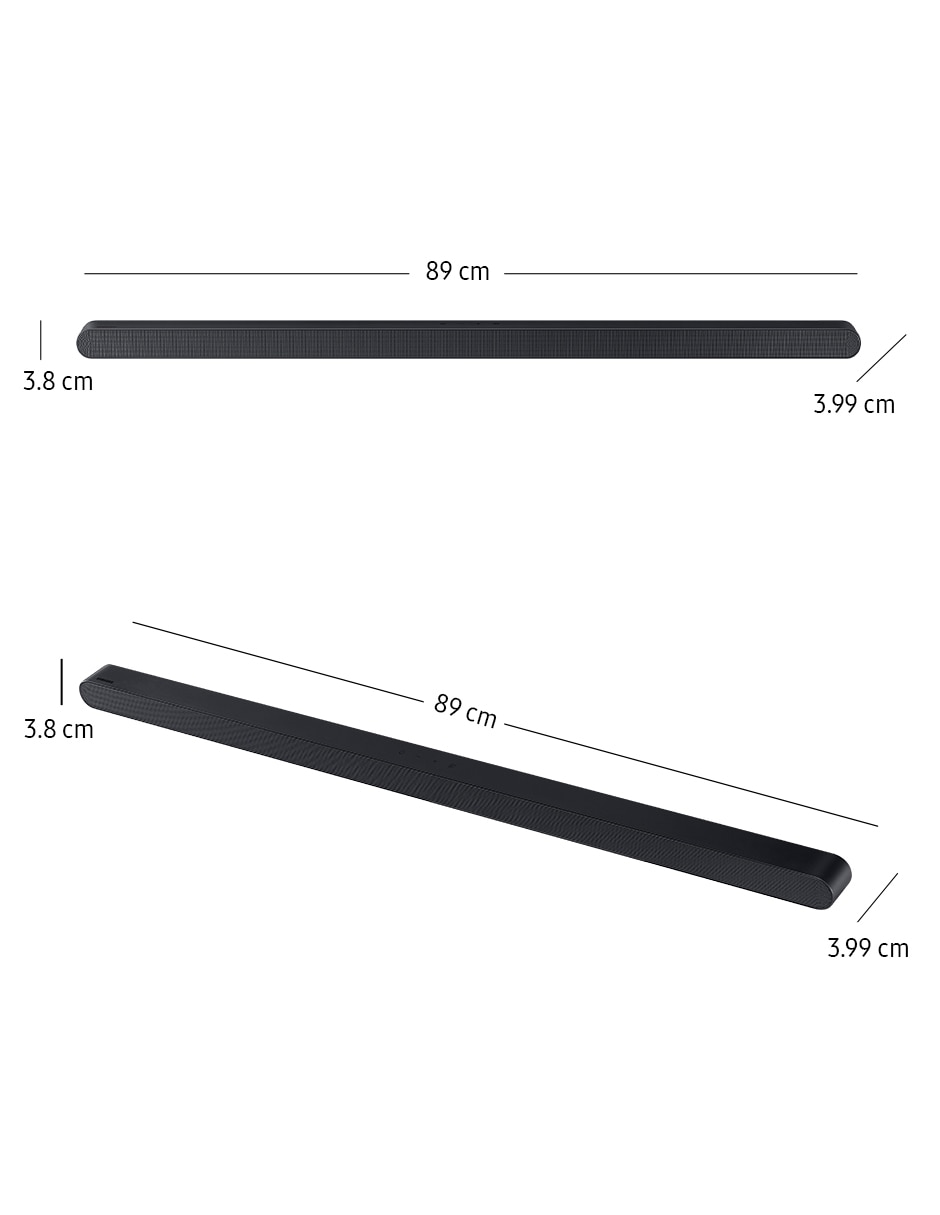 Barra de sonido Hw-S700D/Zx con subwoofer 12