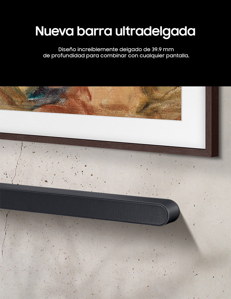 Barra de sonido Hw-S700D/Zx con subwoofer 7