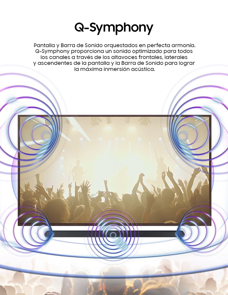 Barra de sonido Hw-S700D/Zx con subwoofer 8