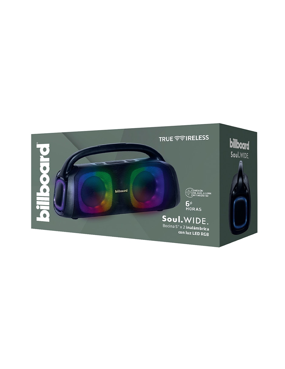 Bocina portátil Soul Wide bluetooth 4