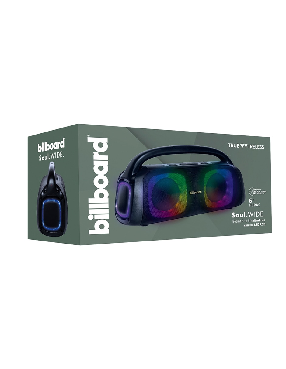 Bocina portátil Soul Wide bluetooth 5