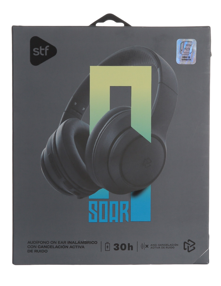 AUDÍFONO ON EAR STF SOAR ANC, GRIS