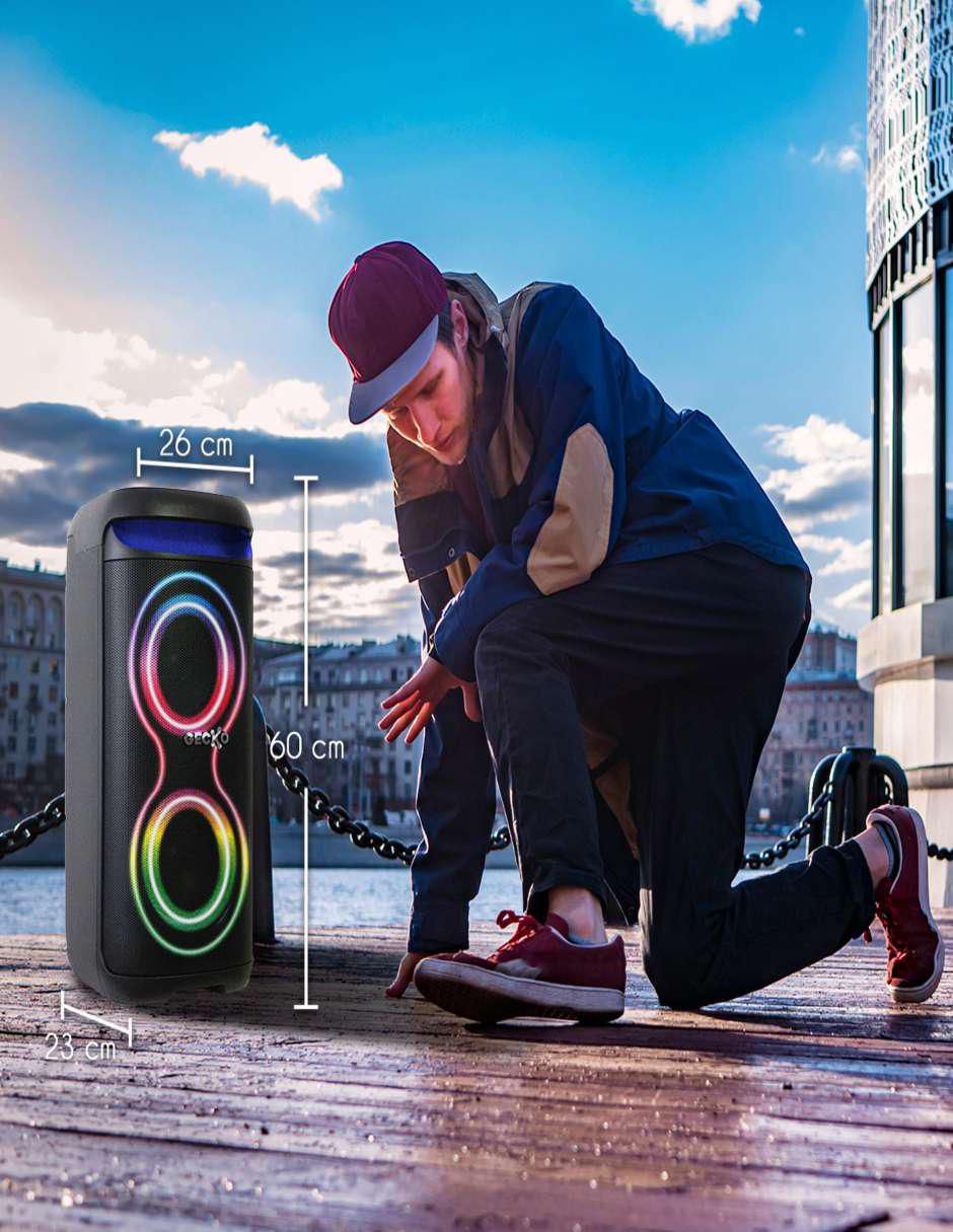 Bocina portátil GK-660 bluetooth 3