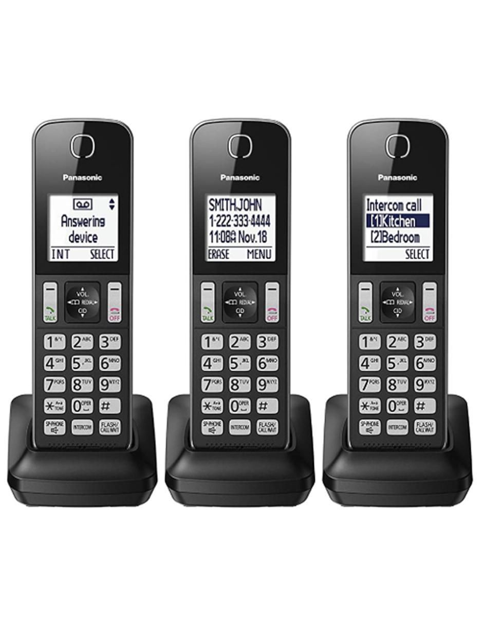 Teléfono inalámbrico KX-TGD394C 4 auriculares 2