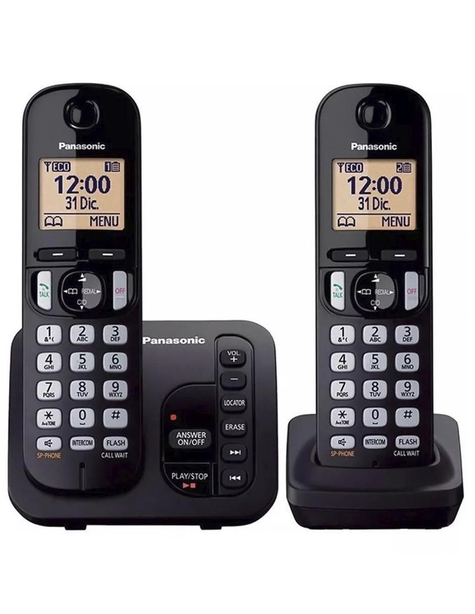 Set de teléfonos KX-TGC222CB 2 auriculares