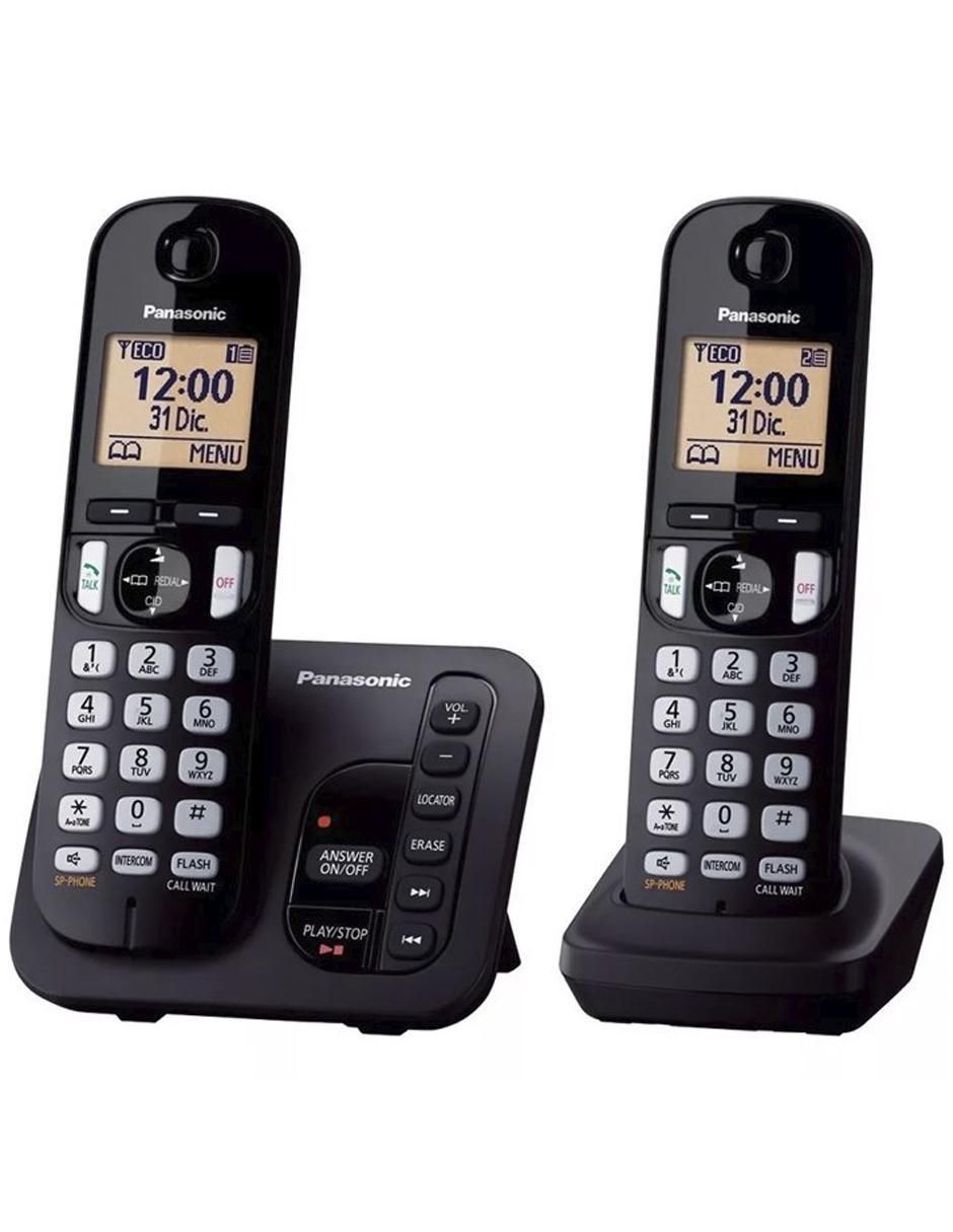 Set de teléfonos KX-TGC222CB 2 auriculares 2